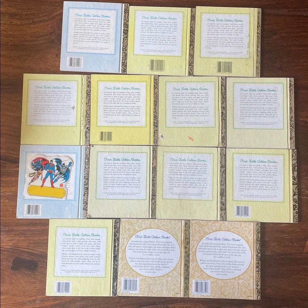 14 Vintage First Little Golden Books 70s 80s -  5.5”x 5.5” Small Tiny Mini Size - Picture 2 of 14